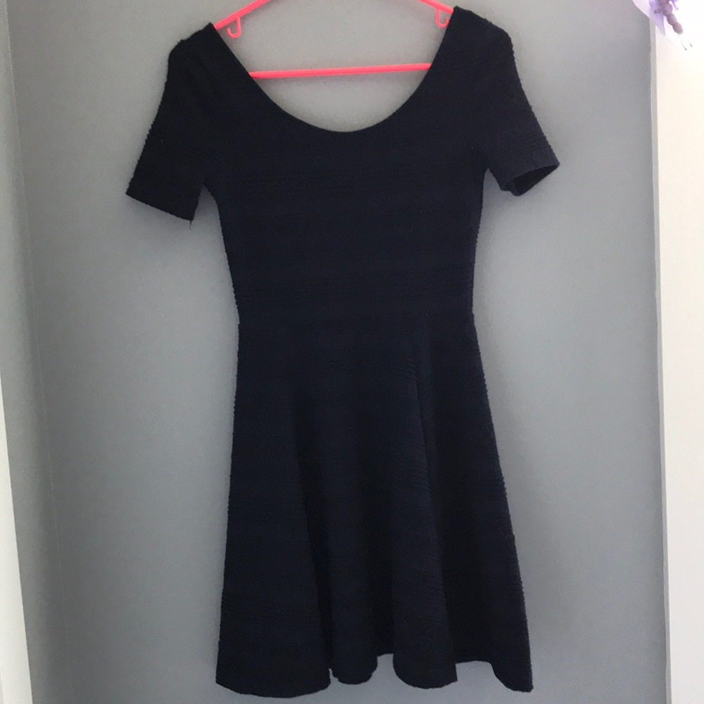 Navy blue dress